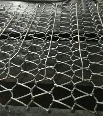 Ausgeglichener Nickel-Draht Webart-Fördererschutz Flat Flex Belt 80Micron