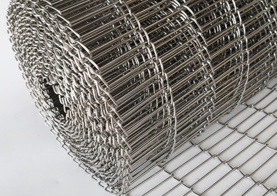 Draht des Edelstahl-304 Mesh Chain Link Conveyor Belt für Schokoladen-Maschine