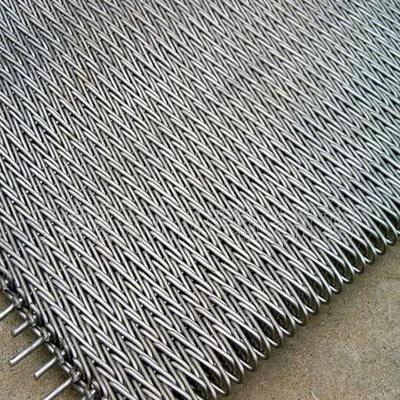 ODM-Webart-Kettendraht-Edelstahl Mesh Belt Straight String Strip