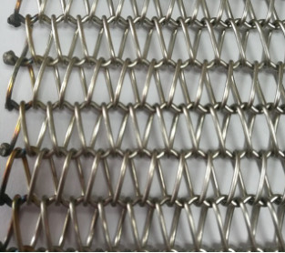 0.5mm-4mm balancierten gewundene SS verdrahten Mesh Belt Conveyor For Bakery-Tunnel-Ofen