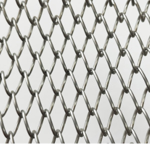 Galvanisiertes Edelstahl-Kettenglied Diamond Mesh Steel Plate für Förderbänder