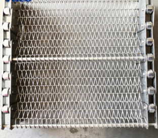 Spirale Mesh Conveyor Chain Belt Metal der hohen Temperatur 314 des Edelstahl-310s