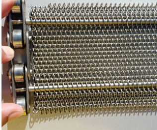 Spirale Mesh Conveyor Chain Belt Metal der hohen Temperatur 314 des Edelstahl-310s