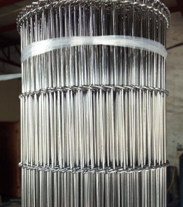 Kundengebundenes Edelstahl-Ebenen-Flex Belt Wire Mesh Egg-Förderband