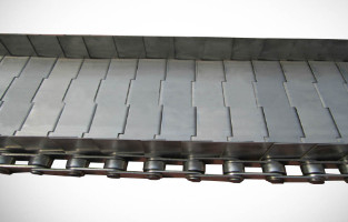 Draht des Edelstahl-SS304 Mesh Conveyor Belt Slat Chain