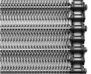 Verriegelung Ketten-Edelstahl Mesh Belt Wire Cookies Conveyor