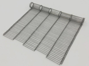 Verriegelung Ketten-Edelstahl Mesh Belt Wire Cookies Conveyor