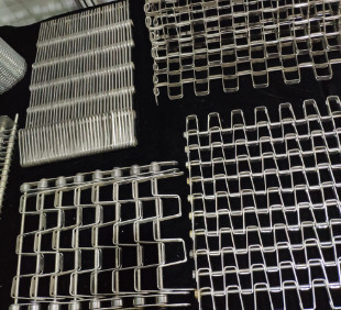 Verriegelung Ketten-Edelstahl Mesh Belt Wire Cookies Conveyor