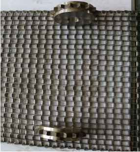 Starker 316SS Flachdraht Mesh Chain Belt For Conveyor