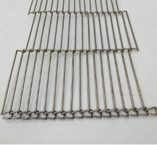 Edelstahl-Umhüllungs-Draht-Gurt Mesh For Eggs Conveyor der hohen Temperatur