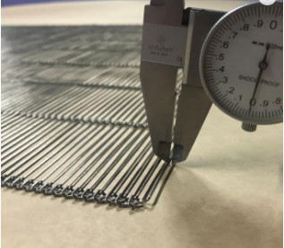 Formen Sie eingehängte Stahlnahrung Mesh Belt For Conveyor drücken 15mm-6000mm