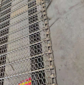 Kundengebundener Nahrungsmittelgrad 304 SS verdrahten Mesh Conveyor Belt Metal Chain-Verbindung