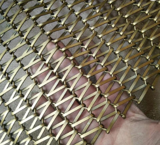 V-Form Edelstahl-Lebensmittelindustrie-Förderer-System-Gurt Mesh Wire
