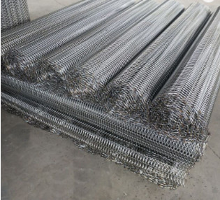 V-Form Edelstahl-Lebensmittelindustrie-Förderer-System-Gurt Mesh Wire
