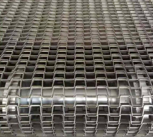 Ausgeglichener Edelstahl Mesh Belt Wire Net der Webart-Chinesischen Mauer