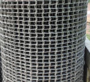 Ausgeglichener Edelstahl Mesh Belt Wire Net der Webart-Chinesischen Mauer