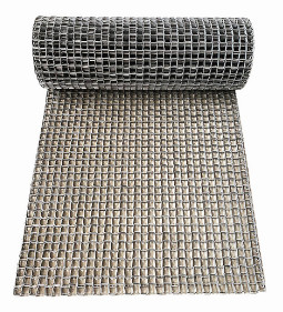 Ausgeglichener Edelstahl Mesh Belt Wire Net der Webart-Chinesischen Mauer