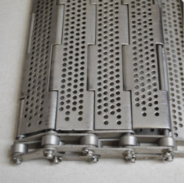 Hoher Lasts-Edelstahl-perforierte Lattenförderband-Platten-Kette