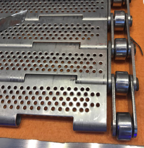 Edelstahl-Metallpütting-Draht-Mesh Conveyor Belt For Chip-Industrie