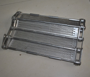 Edelstahl-Metallpütting-Draht-Mesh Conveyor Belt For Chip-Industrie