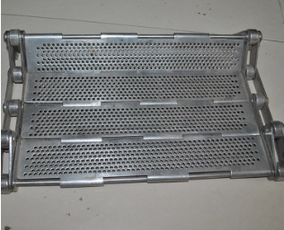 Edelstahl-Metallpütting-Draht-Mesh Conveyor Belt For Chip-Industrie