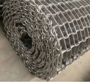 304 Edelstahl-Flex Weave Square Wire Mesh-Förderbänder