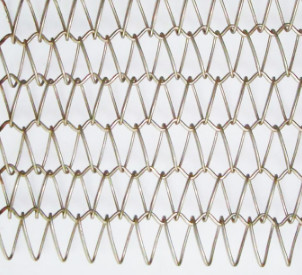 400mm 500mm Metalldraht Mesh Conveyor Flat Flex Belt mit Kette