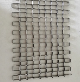 Edelstahl-Bienenwaben-Mittel-Draht-Mesh Metal For Food Conveyor-Gurt