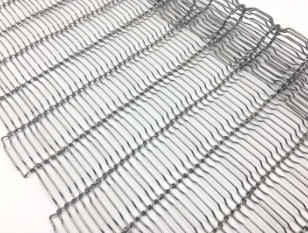 Edelstahl-Ebenen-Flex Driven Oven Conveyor Belt-Metalldraht für abkühlenden Kuchen