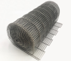 Edelstahl-Ebenen-Flex Driven Oven Conveyor Belt-Metalldraht für abkühlenden Kuchen