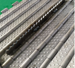 Galvanisiertes Edelstahl-Platten-Kettenförderband für Chip