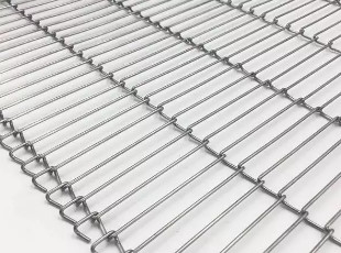 Flaches Kettenglied Oven Conveyor Belt Iron Mesh für Lebensmittelverarbeitungs-Industrie