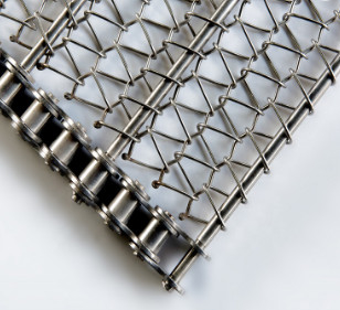 Ausgeglichener Nickel-Draht Webart-Fördererschutz Flat Flex Belt 80Micron