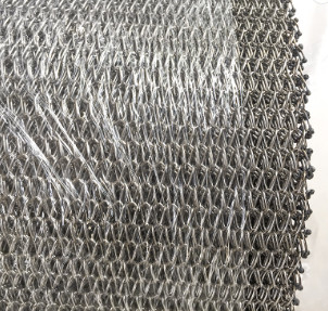 Fischgrätenmuster-Förderband SS 304 Edelstahl-316 industrielles für Nahrung