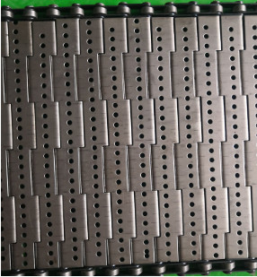Gelochtes Draht-Mesh Conveyor Belt Stainless Steel-Pütting mit Leitblech