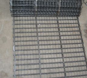 Nahrungsmittelindustrielles flaches Flex Wire Extruded Steel Mesh-Förderband für Brot-Backen