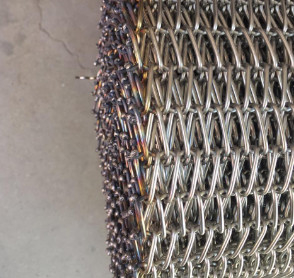 Förderer flacher Flex Belt Chain Link Mesh des Edelstahl-316L