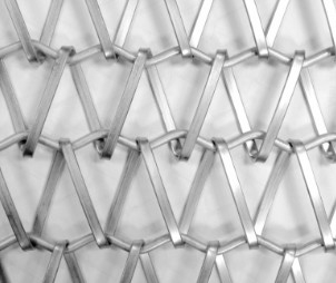 Förderer flacher Flex Belt Chain Link Mesh des Edelstahl-316L