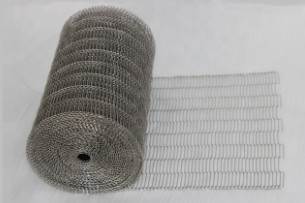 Soem-Edelstahl-Ebene Flex Oven Conveyor Belt Mesh Metal