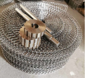 Pizza-Förderband flacher Flex Metal Wire Mesh des Nahrungsmittelgrad-SUS304