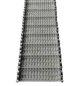 Doppelte quetschverbundene Drahtgewebe-Platten Mesh Sheet Conveyor Belt 	1mx0.6m