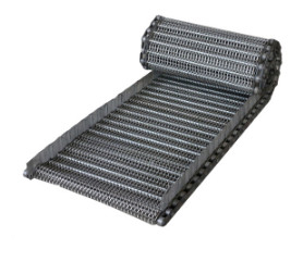 Hochfestes 304 Kettenglied galvanisiertes Drahtgewebe Mesh Conveyor Belt For Freezer