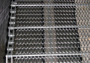 ODM-hohe Temperatur Diamond Mesh Steel Wire With Chain gefahren