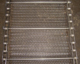 ODM-hohe Temperatur Diamond Mesh Steel Wire With Chain gefahren