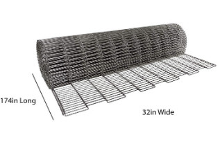 Elektrolytischer Hufeisenkettenförderer Mesh Material 304