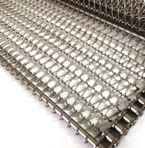 304SS dehnbares Blech Diamond Mesh Panels Conveyor Belt