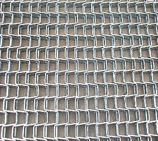 1.5mm 304 Stahl-Mesh Conveyor Belt Chain Link Rand
