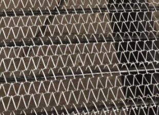 316 Edelstahl Diamond Shape Metal Mesh 3,4 Streckmetall-Latten-Förderbänder