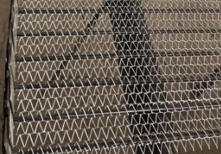 316 Edelstahl Diamond Shape Metal Mesh 3,4 Streckmetall-Latten-Förderbänder