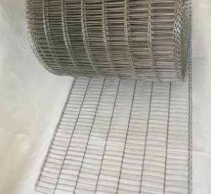 SS304 SS316 flacher Mesh Type Conveyor Belt Wire für die Schokoladen-Keks-Beförderung